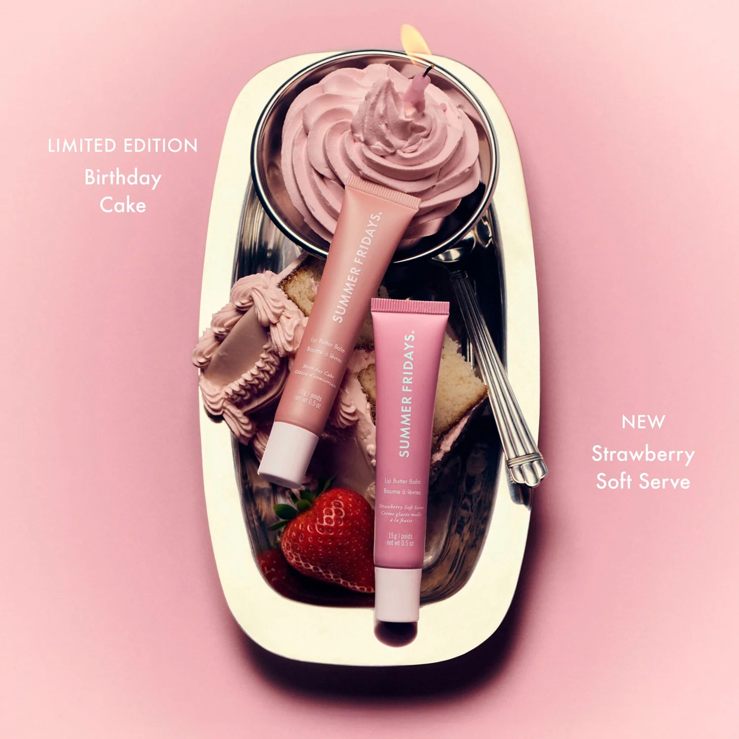 SUMMER FRIDAYS | Lip Butter Balm Birthday Duo Limited edition