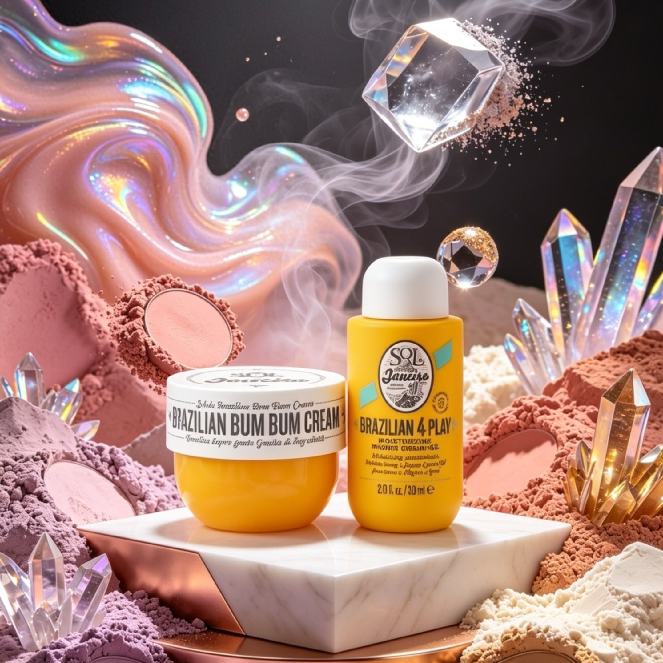 SOL DE JANEIRO | Bom Dia Bright Cream & Wash Set – מארז גלואו וריח ממיס