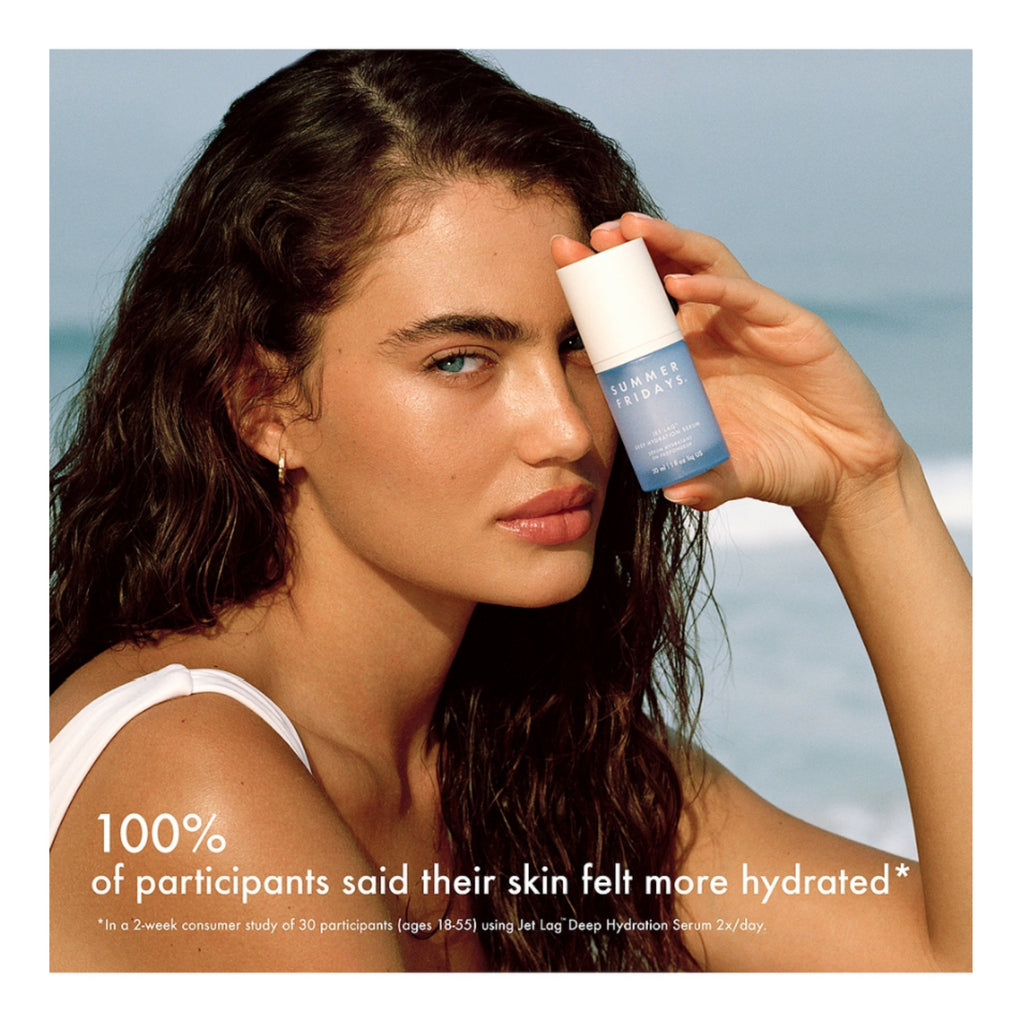 SUMMER FRIDAYS | Mini Jet Lag Deep Hydration Serum - סרום לחות והרגעה בגודל מיני